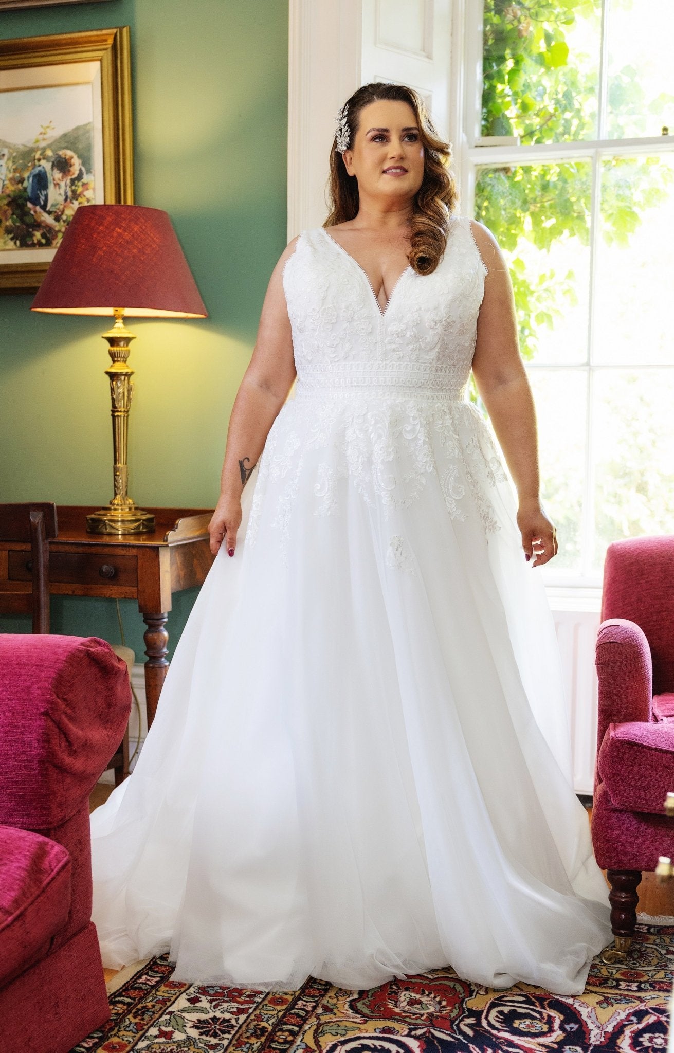 LOTTIE Curvy Bride up to Size 42UK - Reflections Bridal Studio