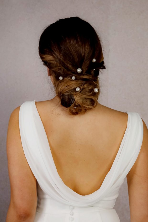 LUXE PEARL HAIR PINS - Reflections Bridal Studio