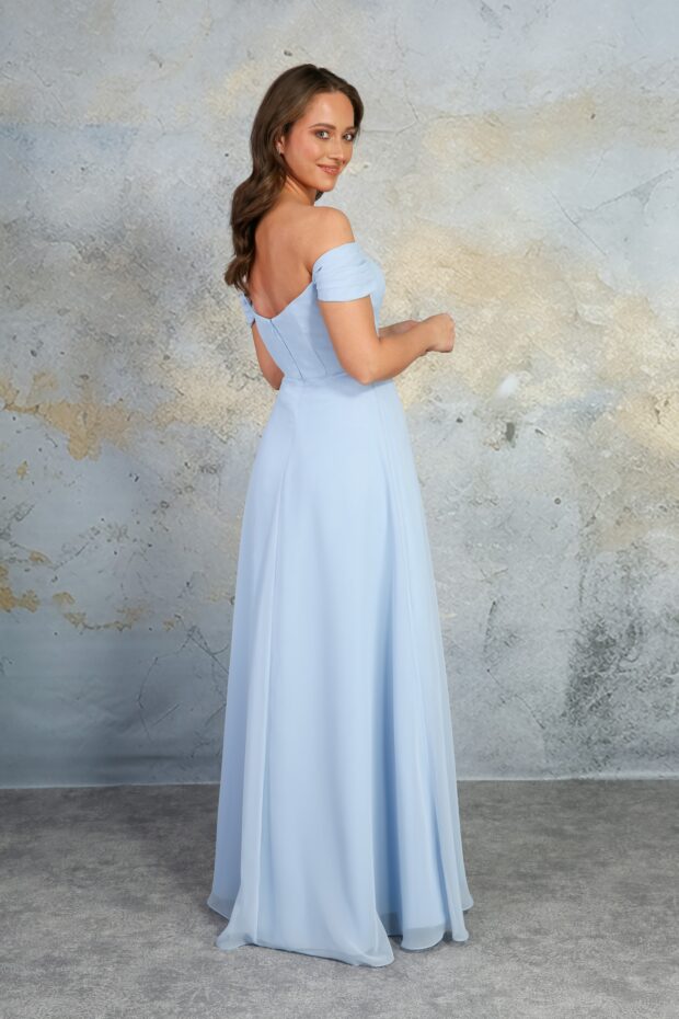 RDM1363 Chiffon bridesmaid 43 colours - Reflections Bridal Studio