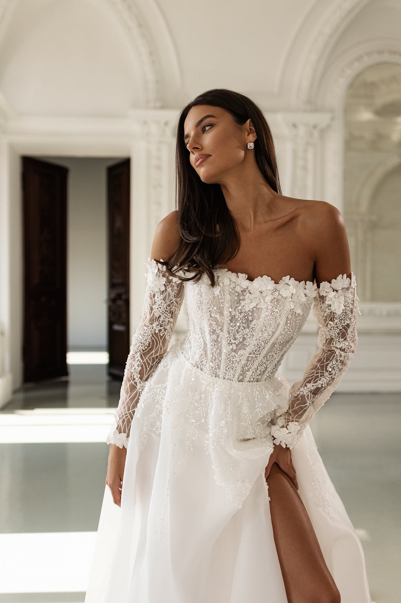 Wedding Gowns Evening Dresses Sydney Road Sydney Embroidered Gown