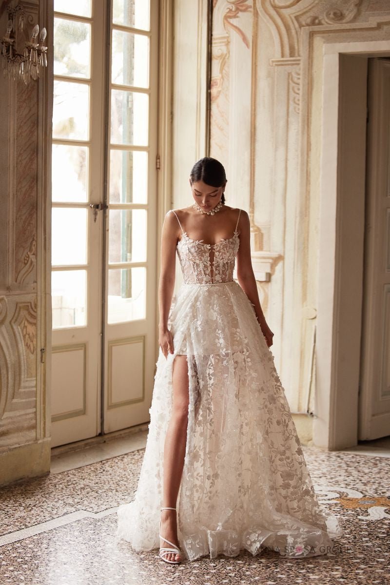 Tulle Skirt Piece Bridal Gowns VERIA Size 12 2-piece – Reflections