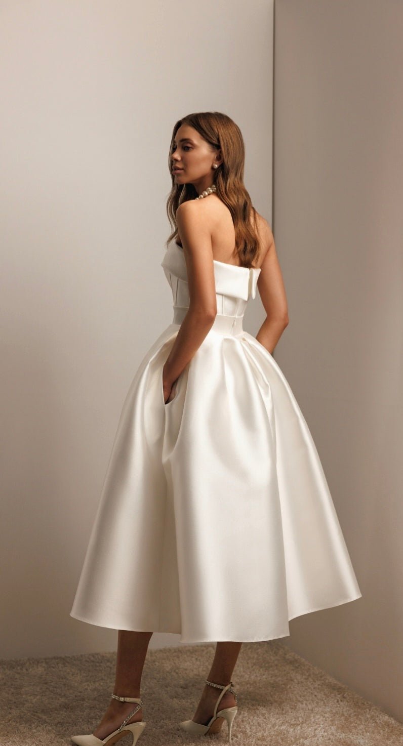 VESPER A 2 piece ballet length gown - Reflections Bridal Studio