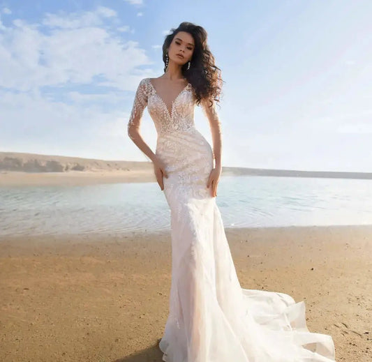 LONG SLEEVE GOWNS - Reflections Bridal Studio