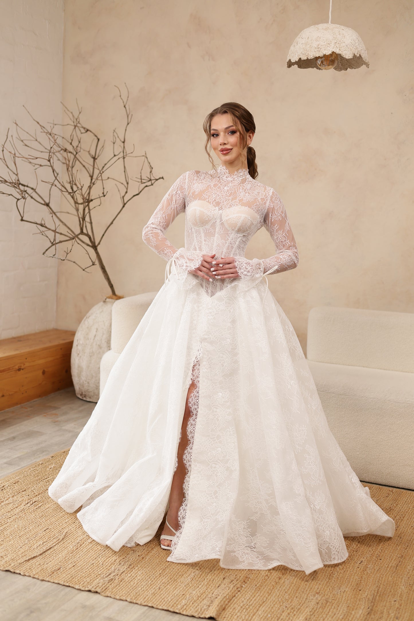 #MIRA Full lace ballgown