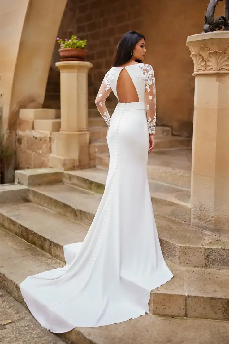 Long lace outlet gown