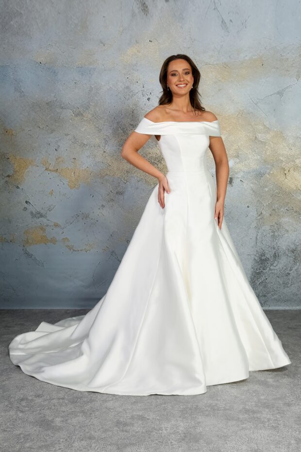 #ANNAMARIE Mikado Plus size - Reflections Bridal Studio