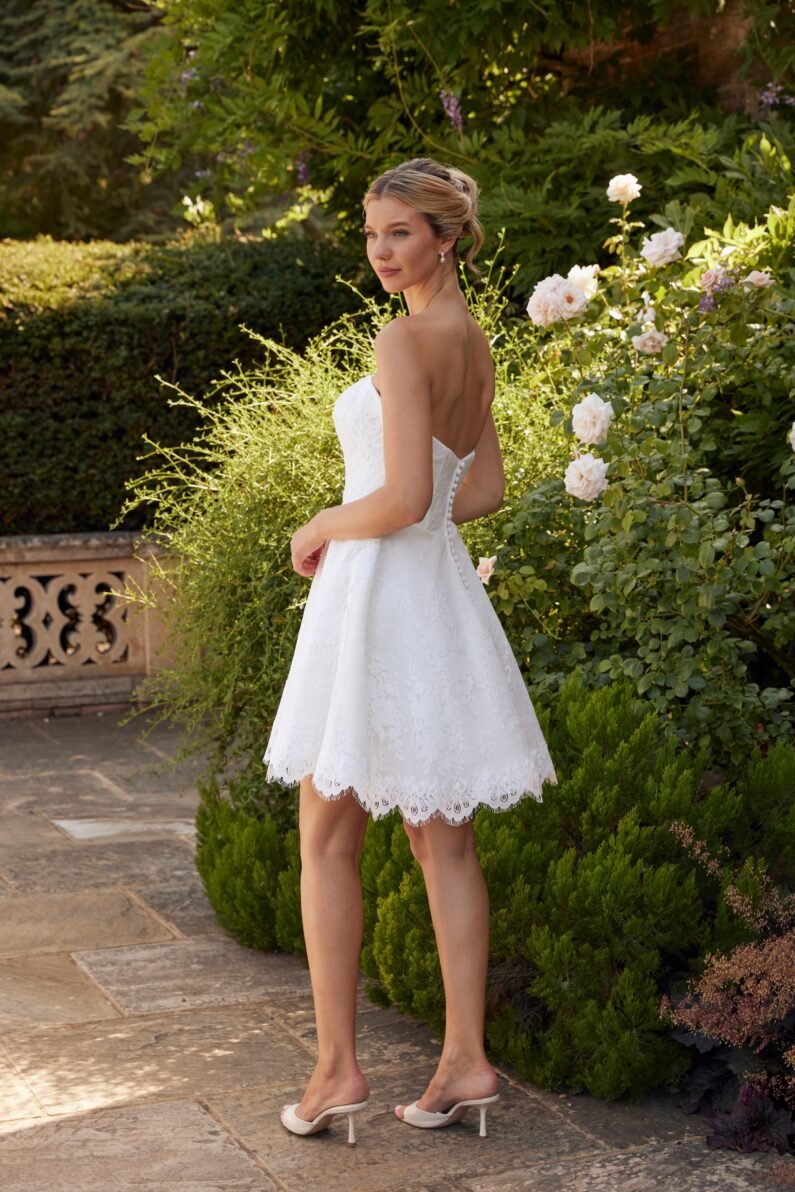 #AUBE Bridal mini dress - Reflections Bridal Studio