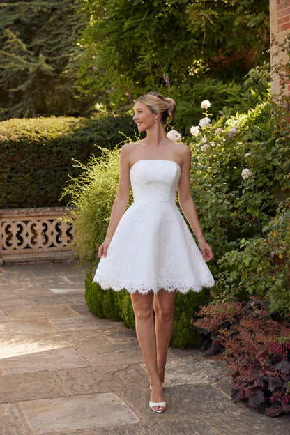#AUBE Bridal mini dress - Reflections Bridal Studio