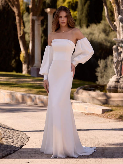 AUDRA Strapless fit & flare - Reflections Bridal Studio