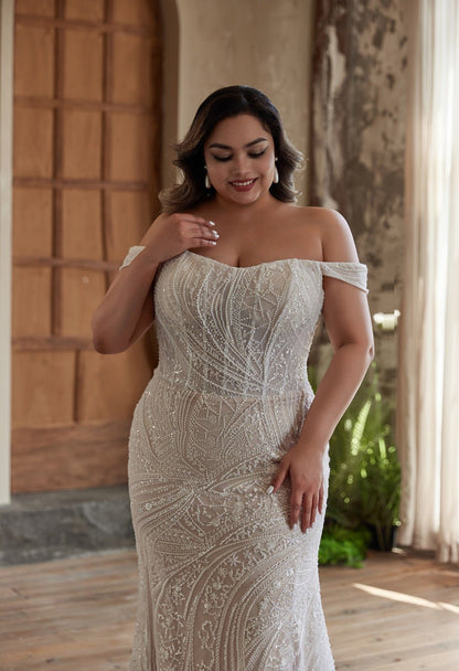 AYLISSIA Beaded lace gown - Reflections Bridal Studio