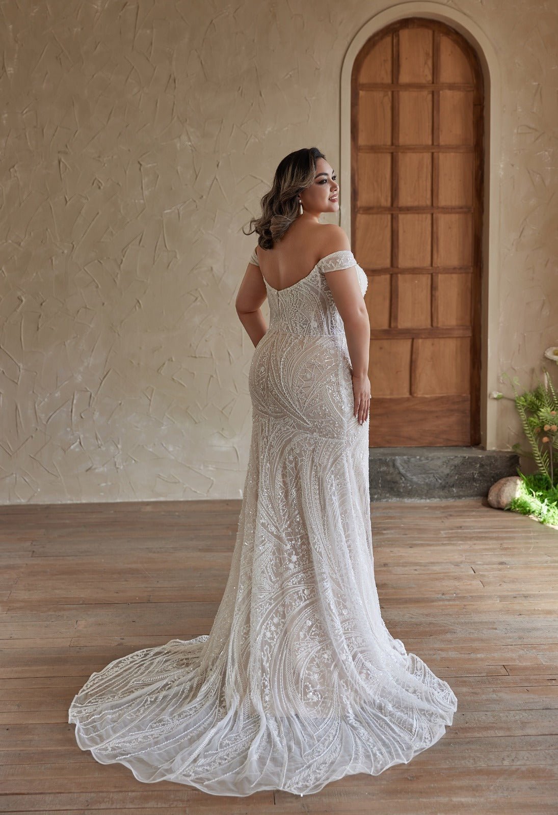 AYLISSIA Beaded lace gown - Reflections Bridal Studio