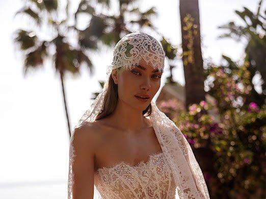 #BELYSSIA Fitted strapless lace bridal gown - Reflections Bridal Studio