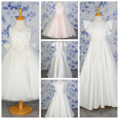 Flowergirl Dresses various styles - Reflections Bridal Studio