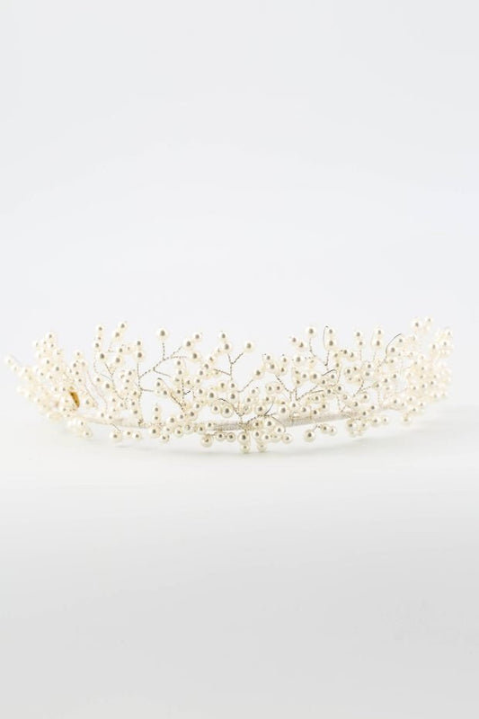 PEARL SPRIG TIARA - Reflections Bridal Studio