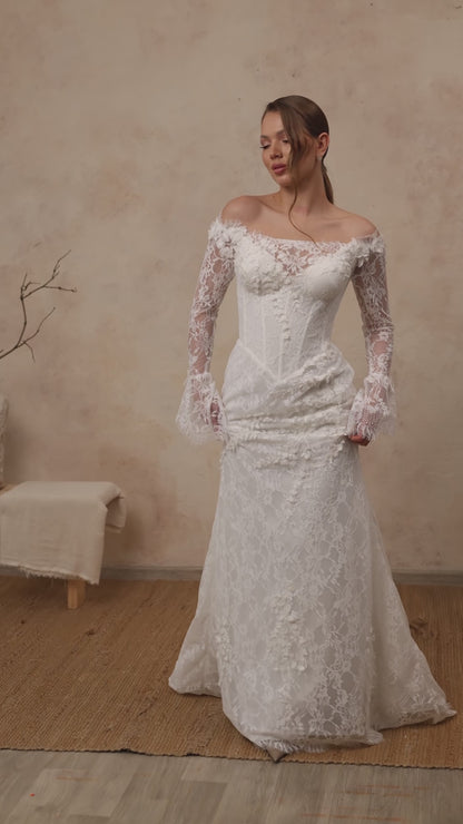 #VIOLA Lace fit and flare
