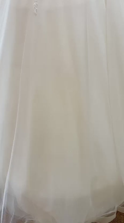 #BELLARIA  A beautiful beaded lace gown