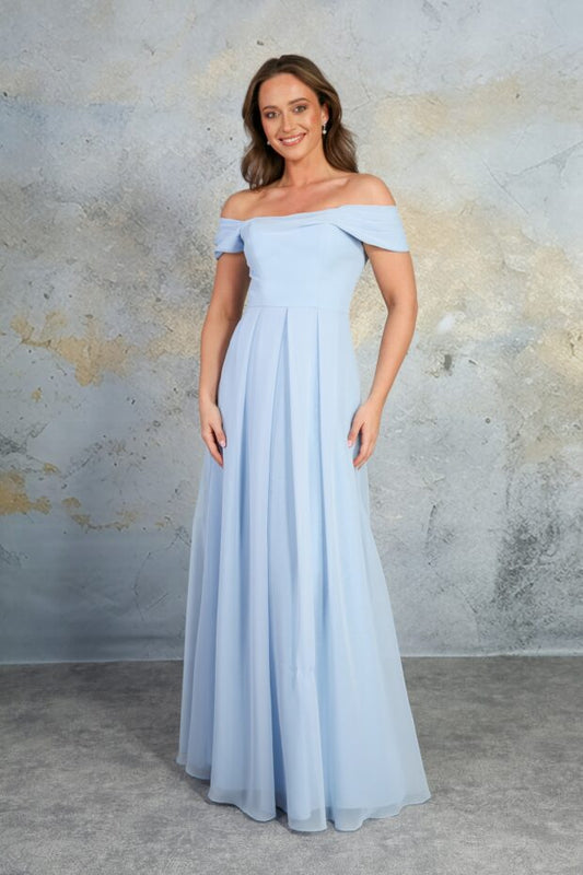 RDM1363 Chiffon bridesmaid 43 colours - Reflections Bridal Studio
