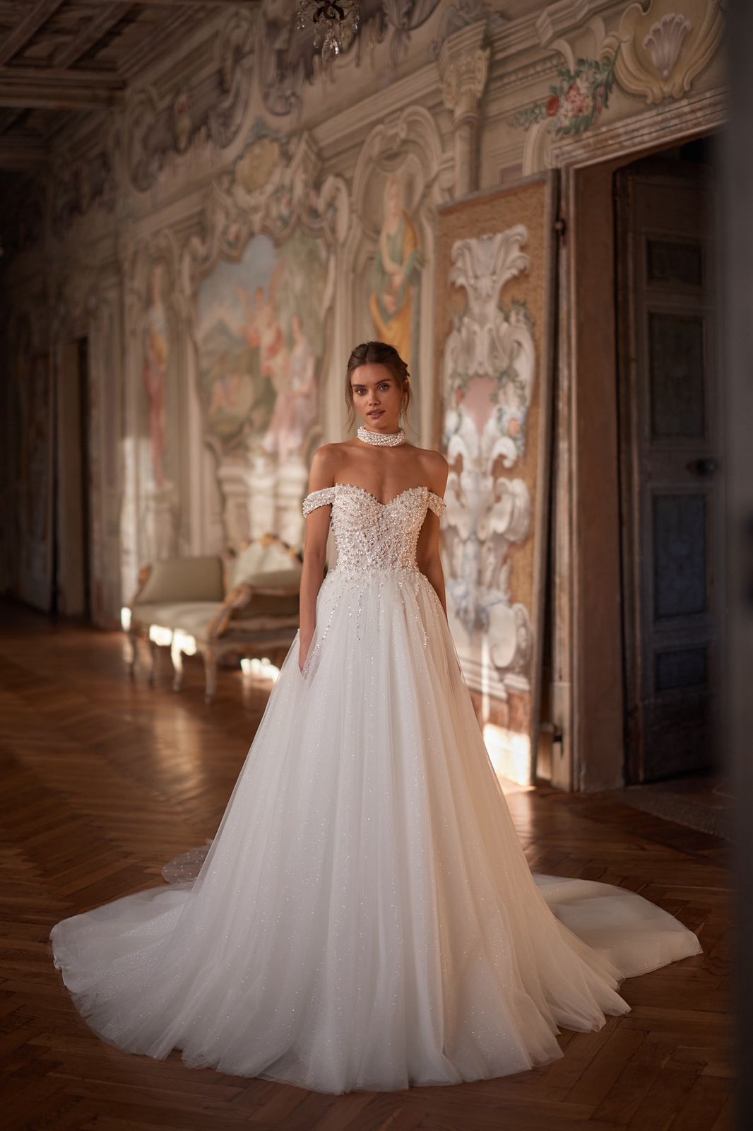 SOPRANO beaded bodice ballgown - Reflections Bridal Studio