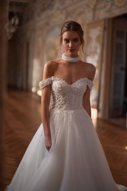 SOPRANO beaded bodice ballgown - Reflections Bridal Studio