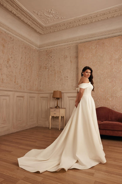 SYMPHONY Full ballgown style on a structured bodice - Reflections Bridal Studio