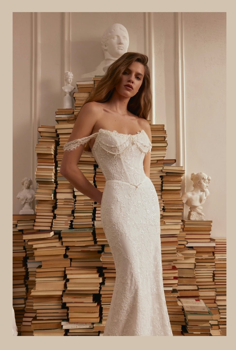 #WILDELLE Basque style bodice – Reflections Bridal Studio